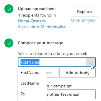Sending mail merge with attachments from Outlook