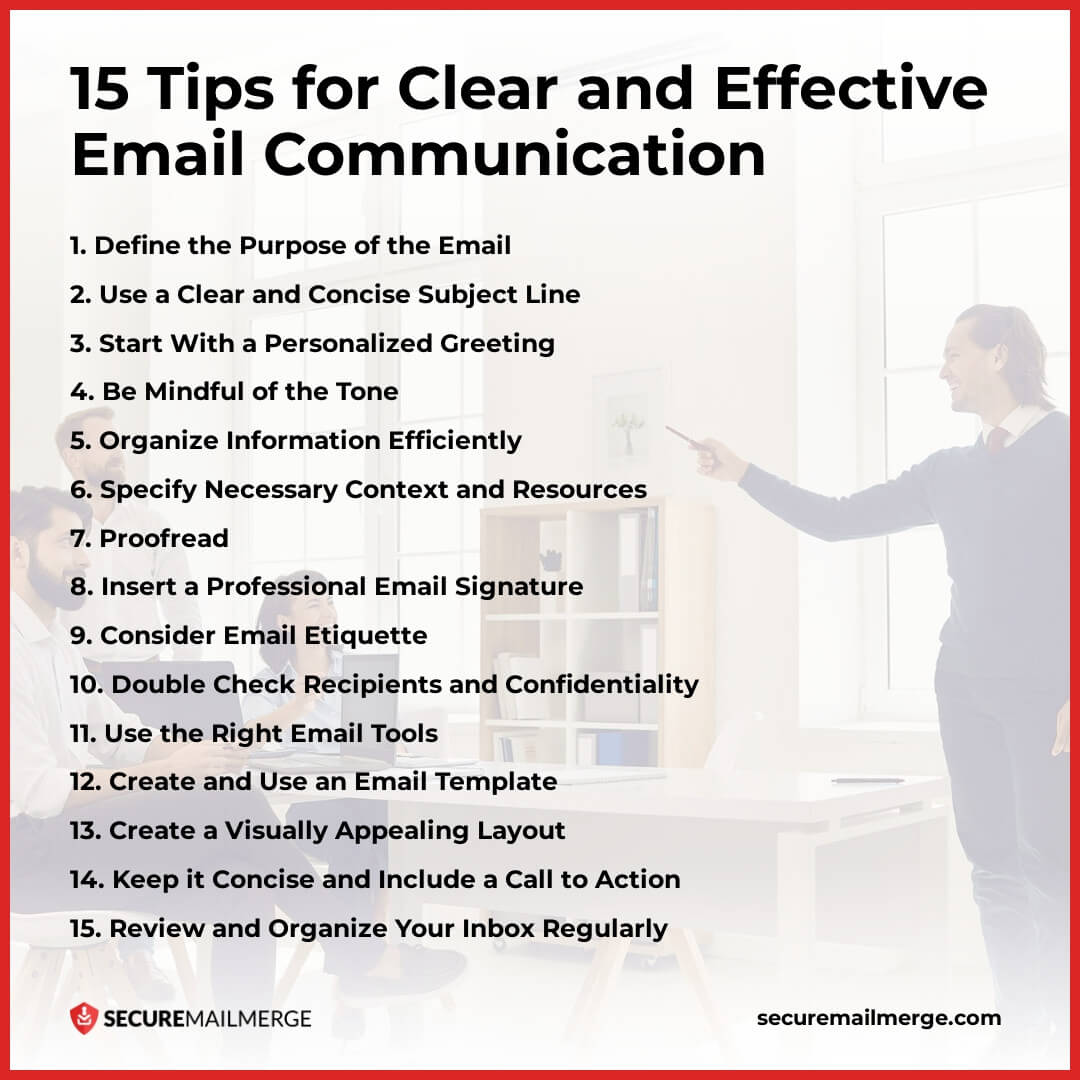 15 Tips for Clear and Effective Email Communication