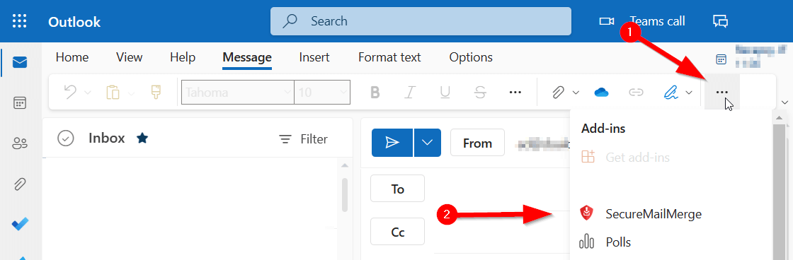 start addin outlook web 2023